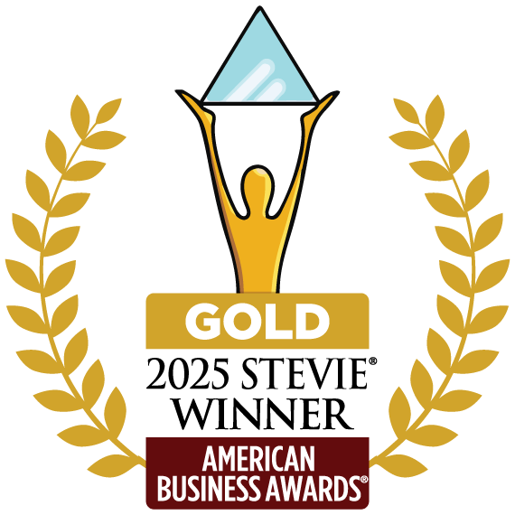 Gold Stevie Award logo